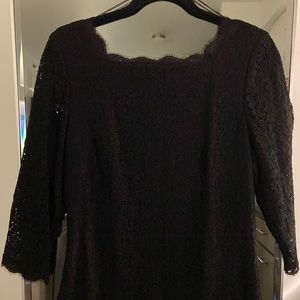Like New Adrianna Papell Lace Cocktail Dress